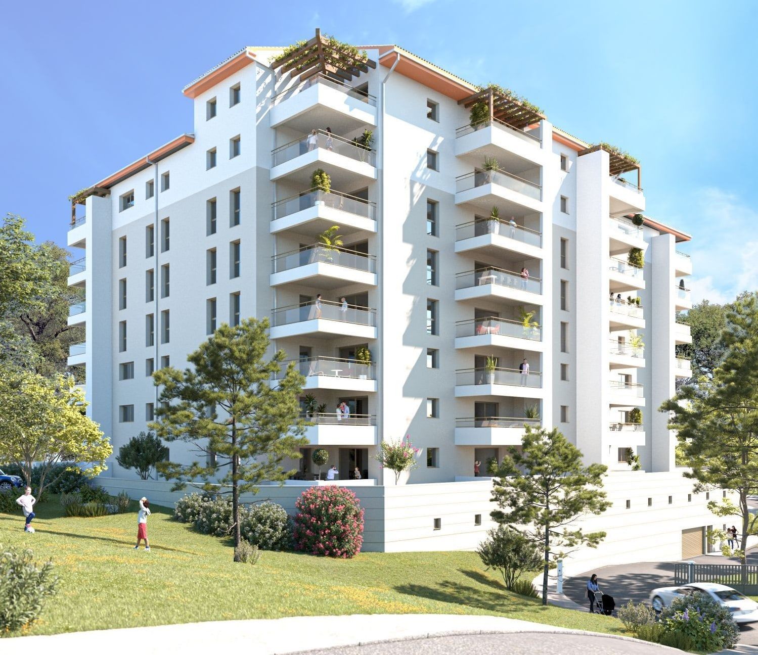 Résidence Alba, Chemin d'Alzo di Leva à Ajaccio