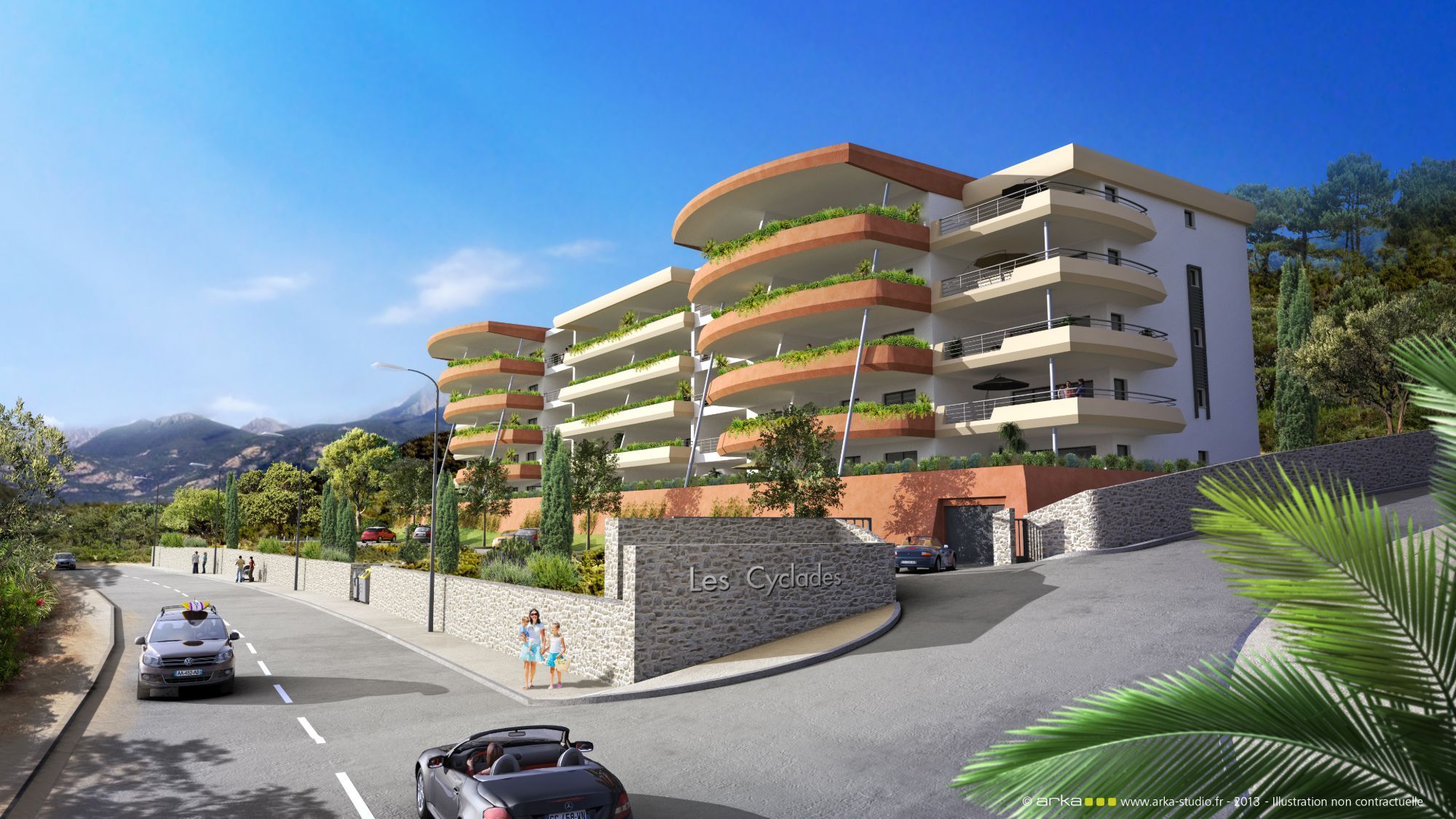 Résidence Les Cyclades, Route des Sanguinaires à Ajaccio
