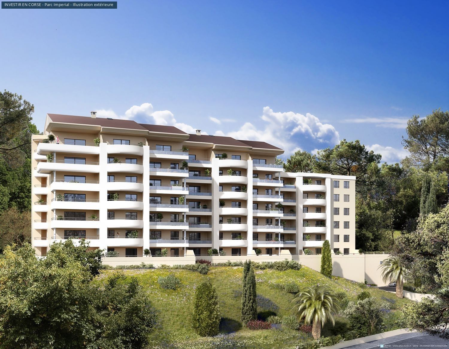 Résidence Résidence du Parc Impérial, Route des Sanguinaires à Ajaccio